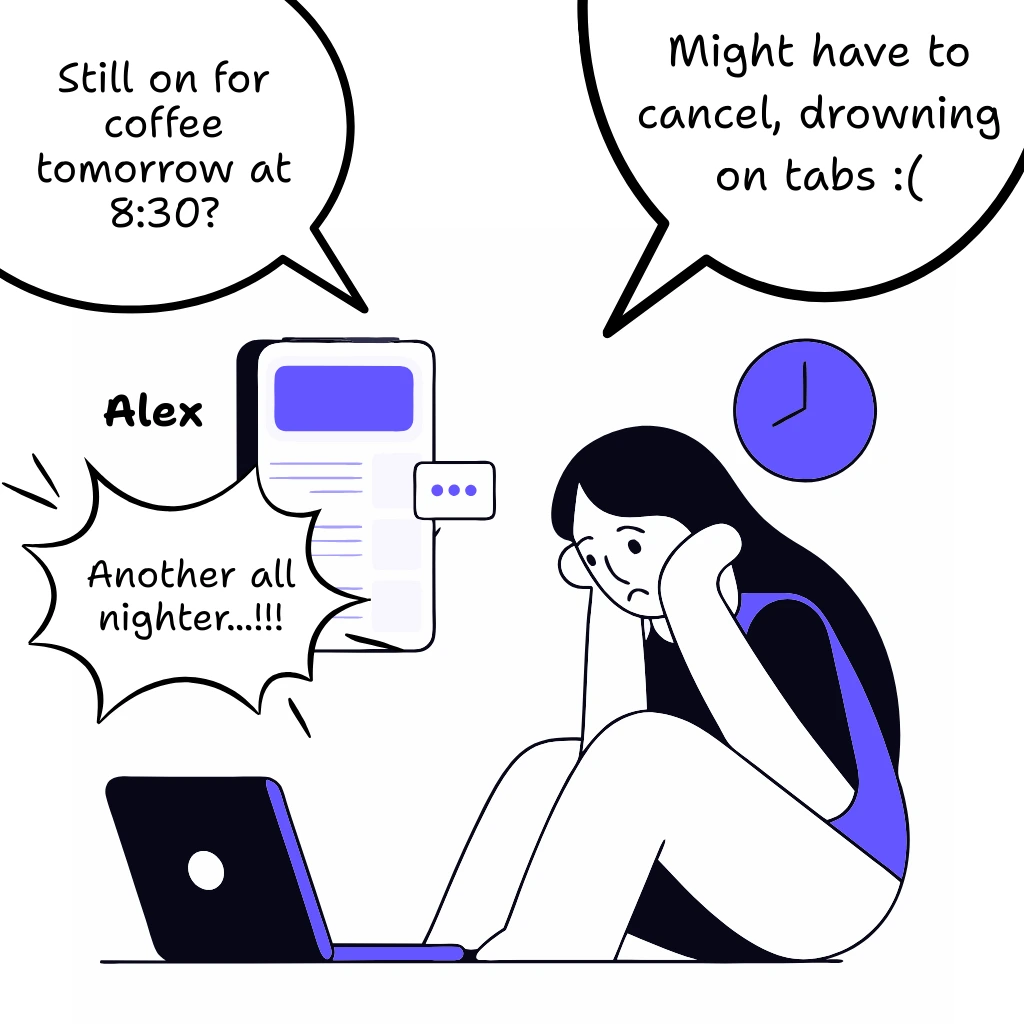 Frustration & Chaos - User story panel 2