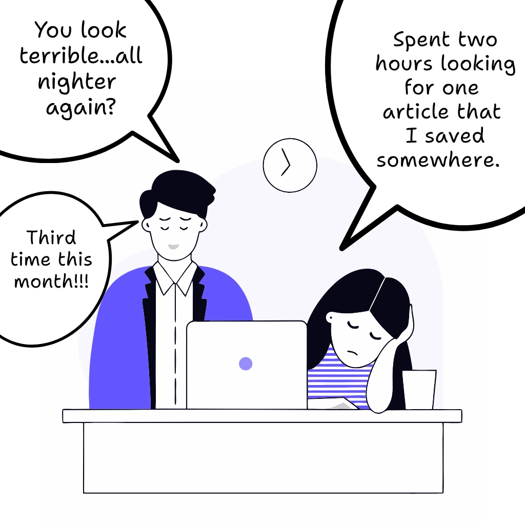Fatigue Sets In - User story panel 3